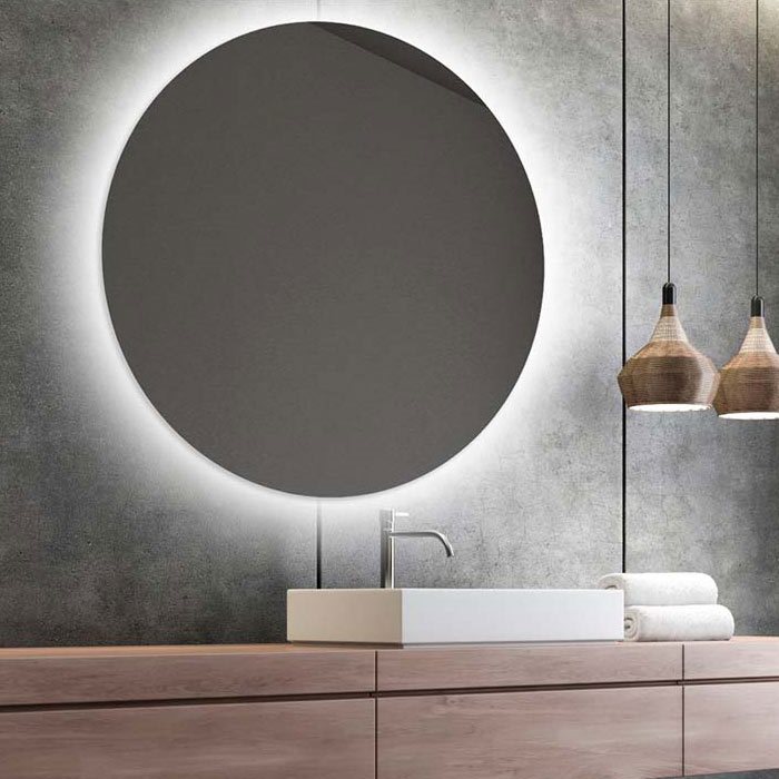 Nordic-Bad - Rundt spejl Nordic-Bad - Rundt spejl